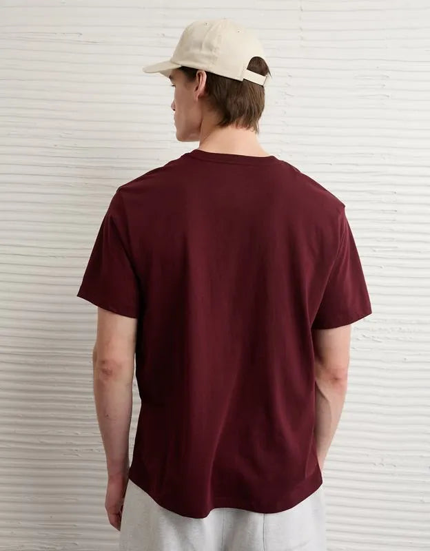 AE Standard Fit Lightweight Logo T-Shirt