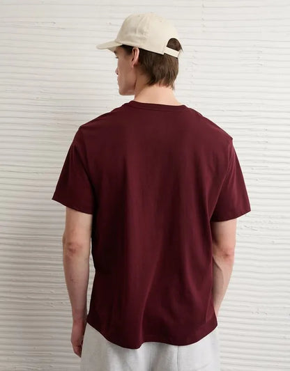 AE Standard Fit Lightweight Logo T-Shirt