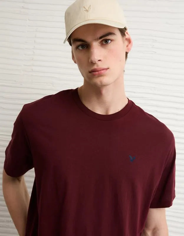 AE Standard Fit Lightweight Logo T-Shirt