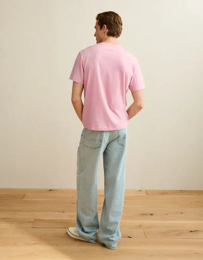 AE Standard Fit Lightweight Logo T-Shirt