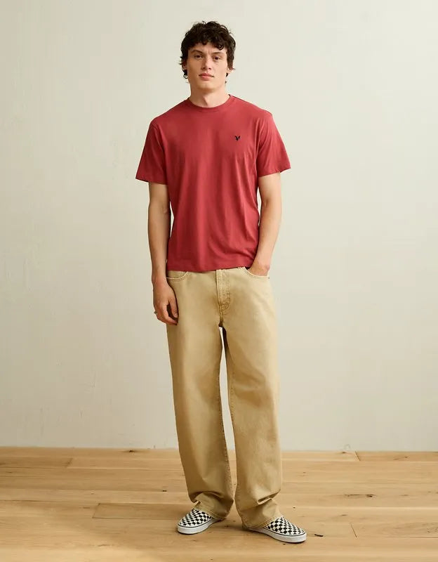 AE Standard Fit Lightweight Logo T-Shirt