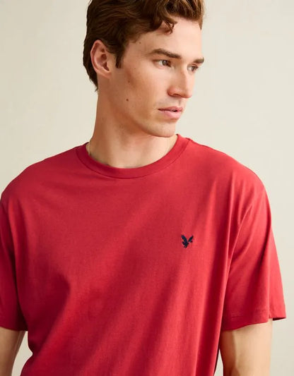 AE Standard Fit Lightweight Logo T-Shirt