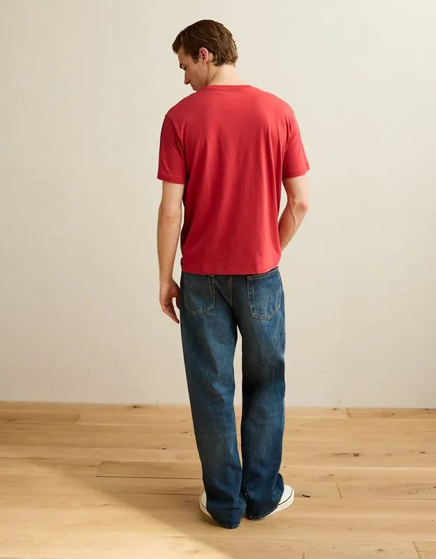AE Standard Fit Lightweight Logo T-Shirt