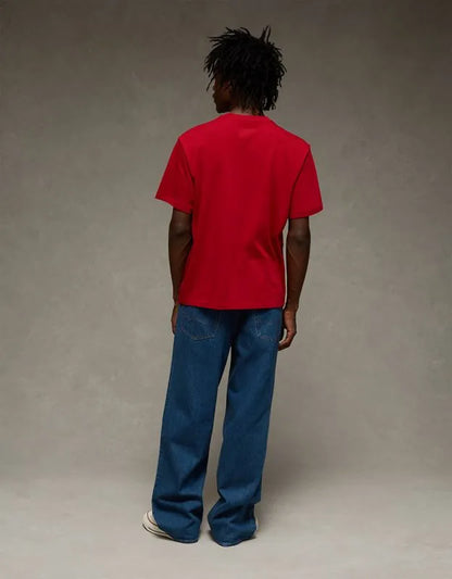 AE Standard Fit Lightweight Logo T-Shirt