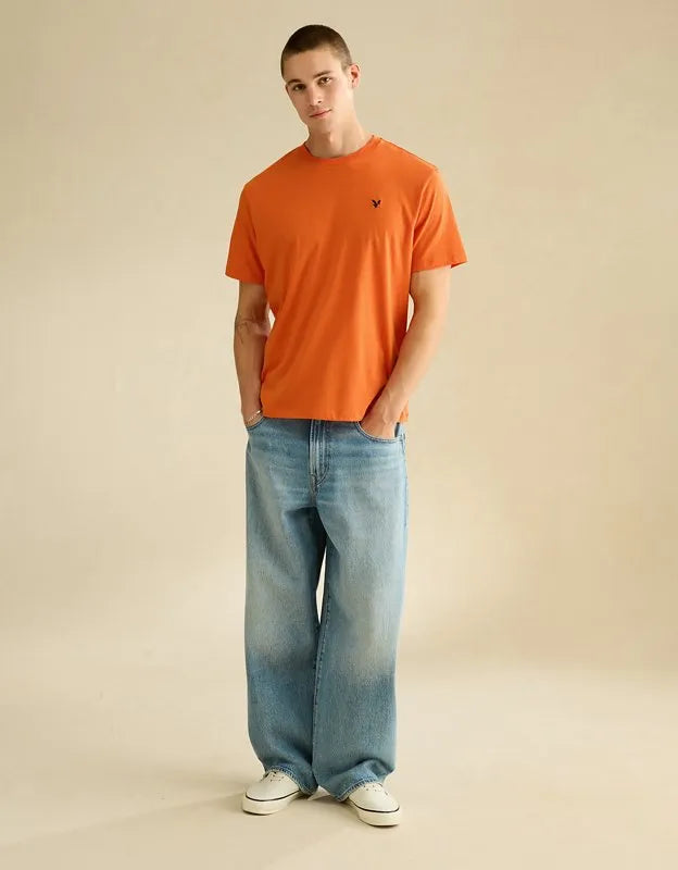 AE Standard Fit Lightweight Logo T-Shirt