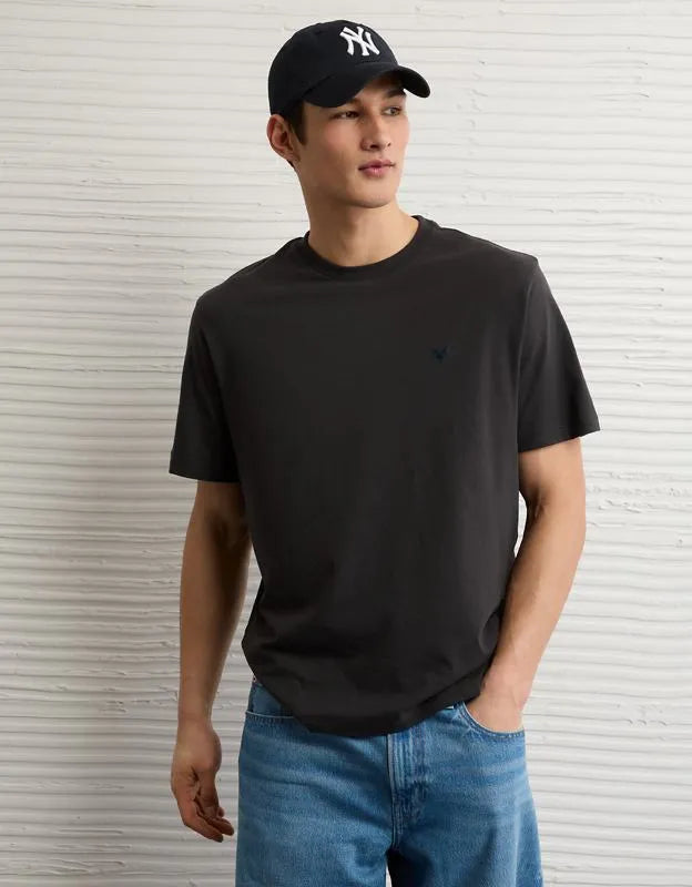 AE Standard Fit Lightweight Logo T-Shirt