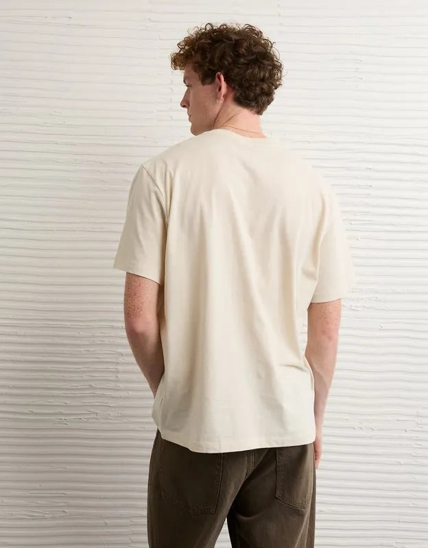 AE Standard Fit Lightweight Logo T-Shirt
