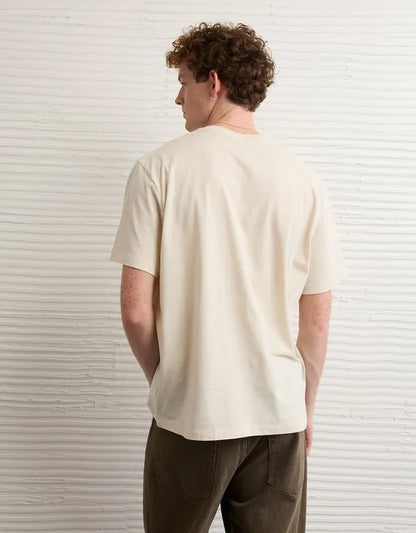AE Standard Fit Lightweight Logo T-Shirt