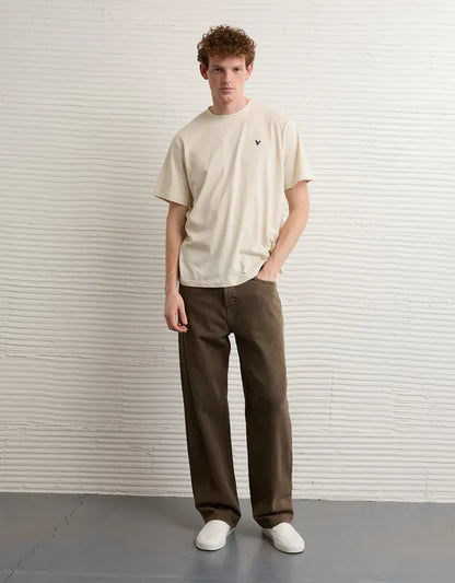 AE Standard Fit Lightweight Logo T-Shirt