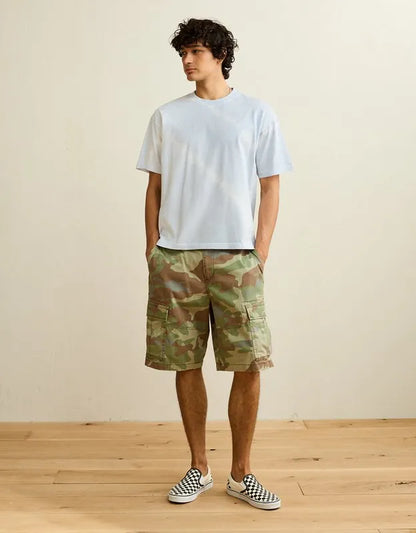 AE Boxy Fit Sueded Jersey T-Shirt