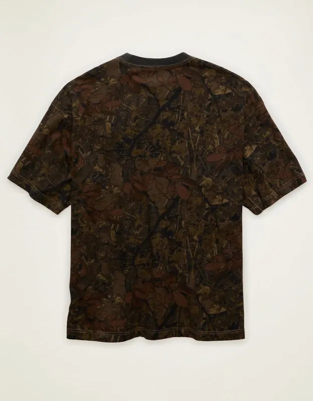 AE Boxy Fit Sueded Jersey T-Shirt