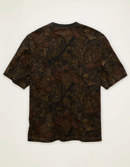 AE Boxy Fit Sueded Jersey T-Shirt