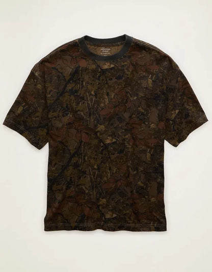 AE Boxy Fit Sueded Jersey T-Shirt