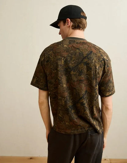 AE Boxy Fit Sueded Jersey T-Shirt