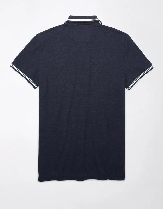 AE Lived-In Slim Fit Pique Polo Shirt