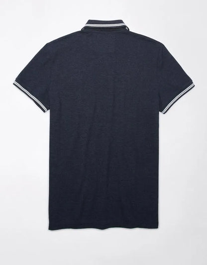 AE Lived-In Slim Fit Pique Polo Shirt