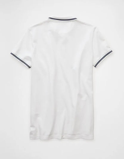 AE Lived-In Slim Fit Pique Polo Shirt