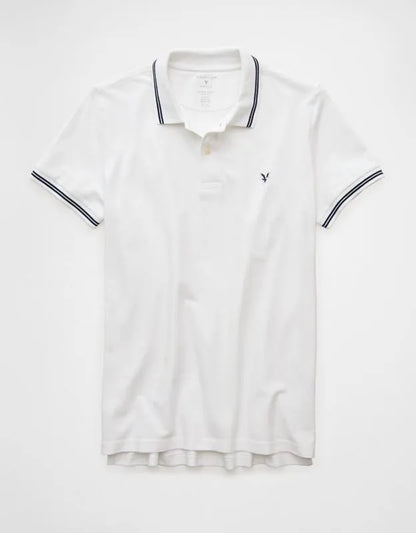 AE Lived-In Slim Fit Pique Polo Shirt