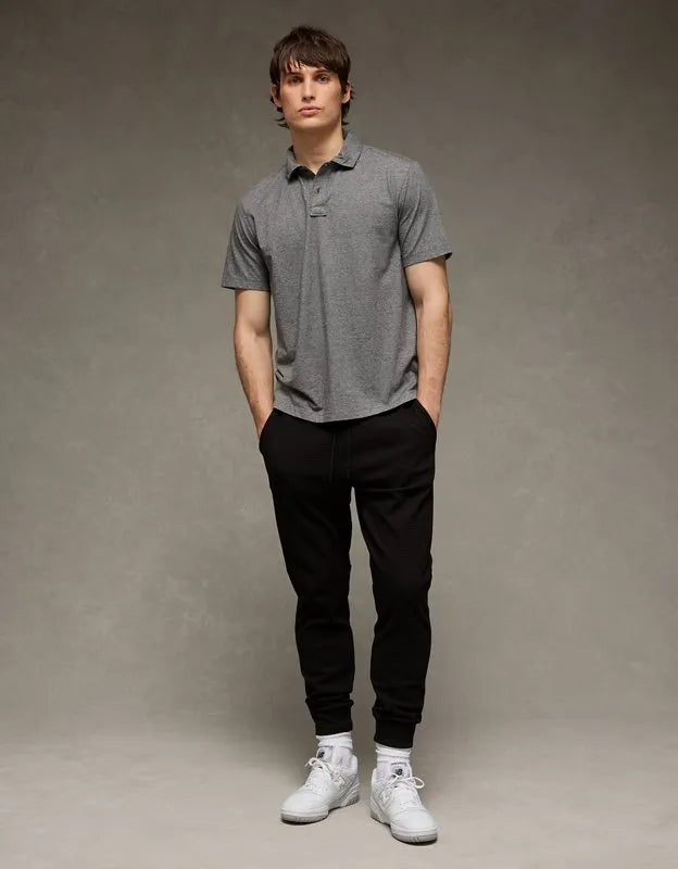 AE 24/7 Standard Fit Club Pique Polo Shirt