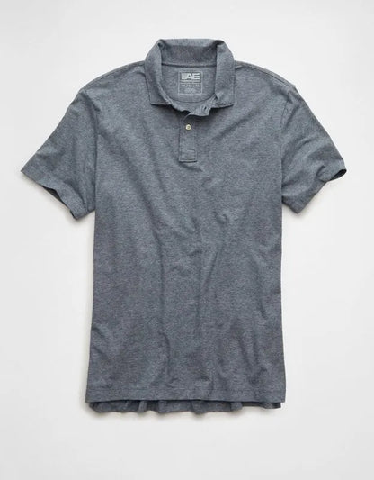 AE 24/7 Standard Fit Club Pique Polo Shirt
