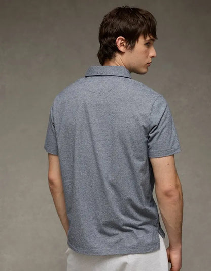 AE 24/7 Standard Fit Club Pique Polo Shirt