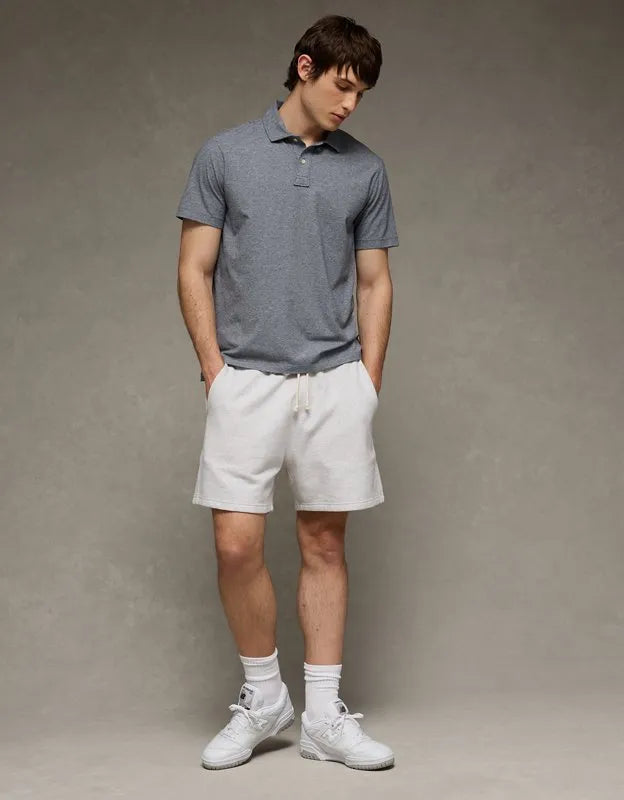 AE 24/7 Standard Fit Club Pique Polo Shirt