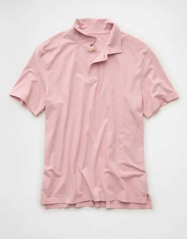 AE 24/7 Standard Fit Club Pique Polo Shirt