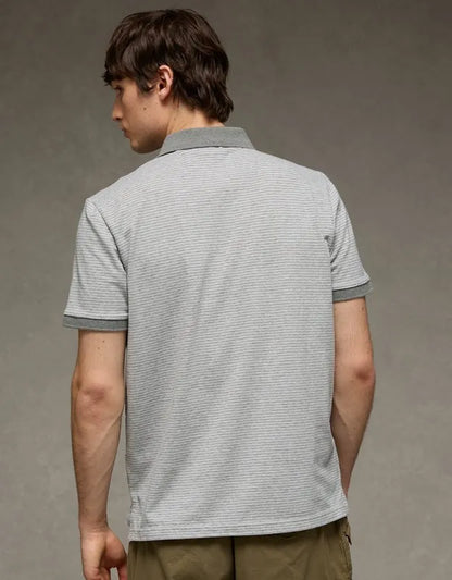 AE 24/7 Standard Fit Club Pique Polo Shirt