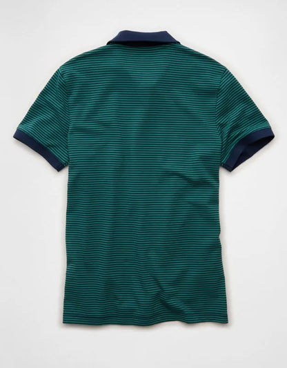 AE 24/7 Standard Fit Club Pique Polo Shirt