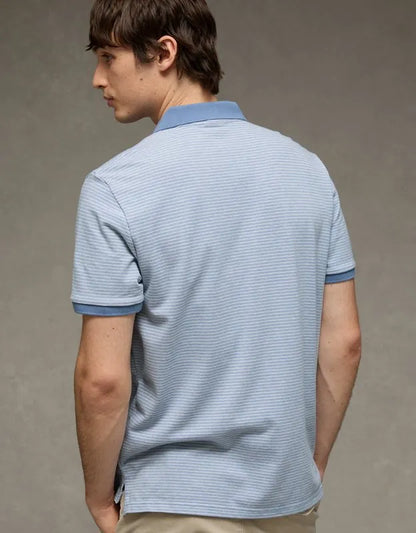 AE 24/7 Standard Fit Club Pique Polo Shirt
