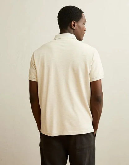 AE Standard Fit Logo Pique Polo Shirt