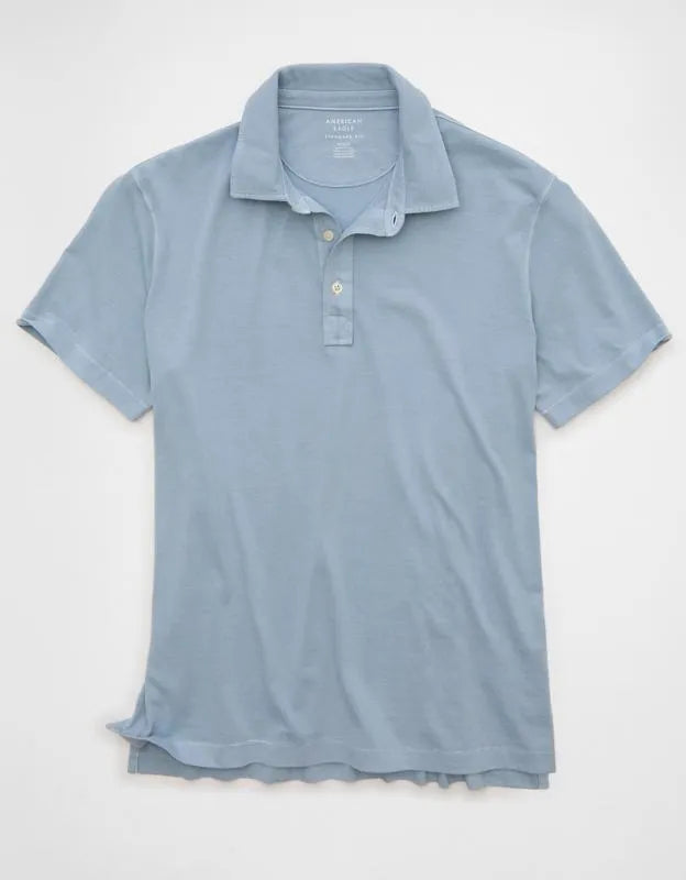 AE Standard Fit Lightweight Polo Shirt