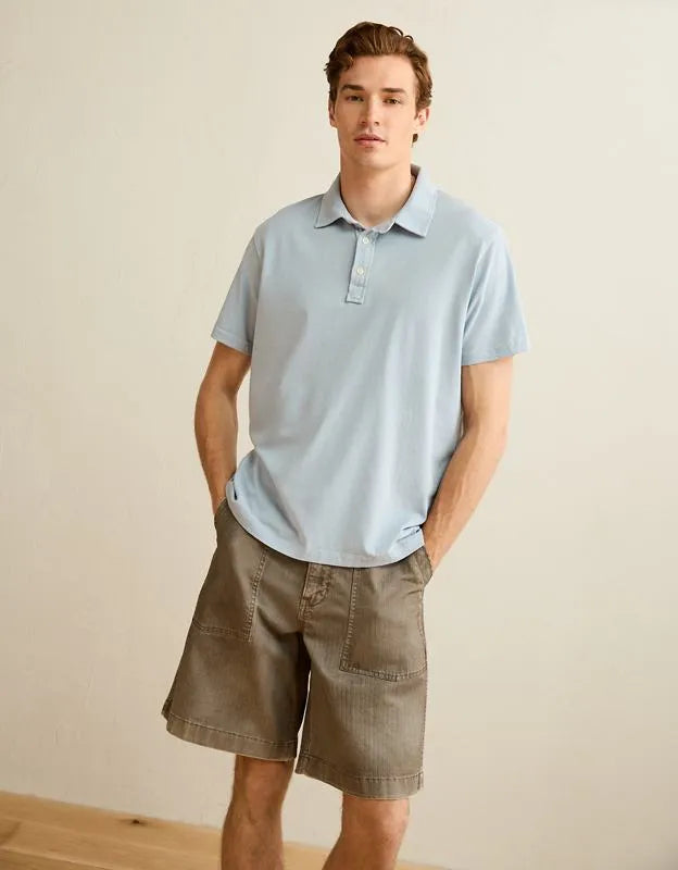 AE Standard Fit Lightweight Polo Shirt