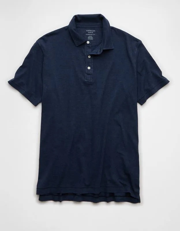 AE Standard Fit Lightweight Polo Shirt