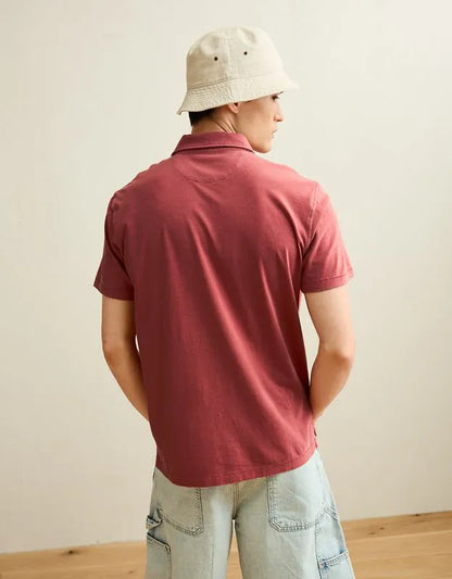 AE Standard Fit Lightweight Polo Shirt