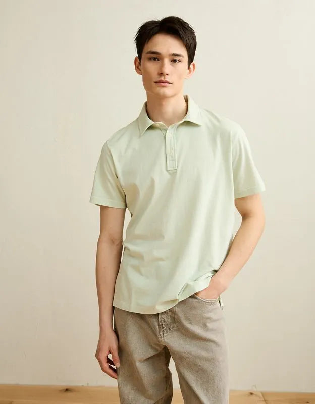 AE Standard Fit Lightweight Polo Shirt
