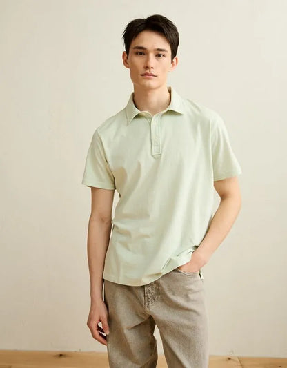 AE Standard Fit Lightweight Polo Shirt