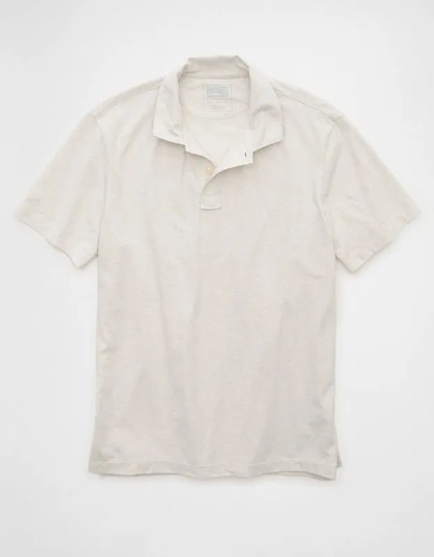 AE 24/7 Standard Fit Club Pique Polo Shirt