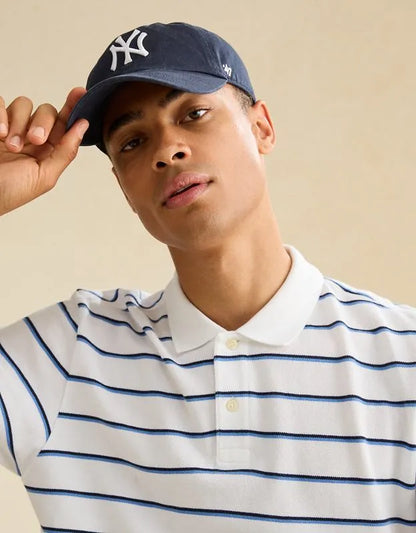 AE Standard Fit Lived-In Pique Polo Shirt