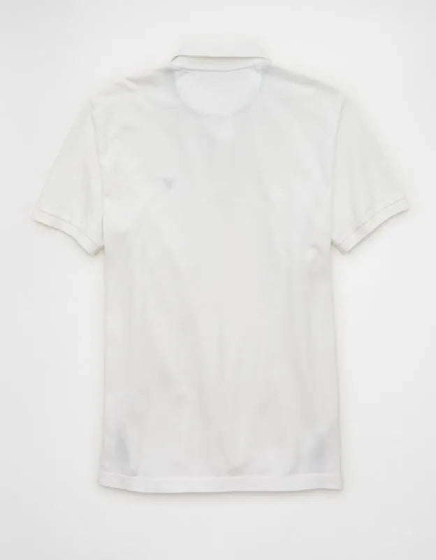 AE Standard Fit Pop Logo Pique Polo Shirt