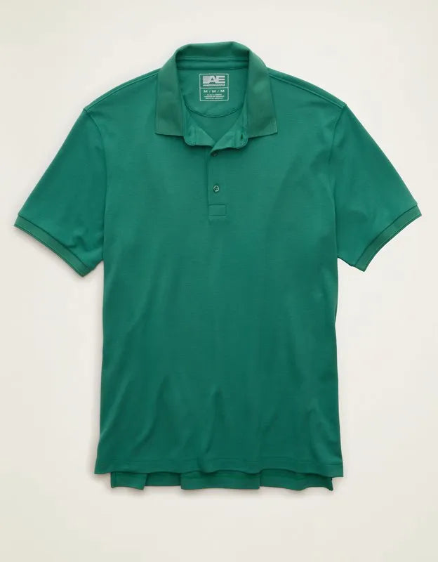 AE Standard Fit 24/7 Training Polo Shirt