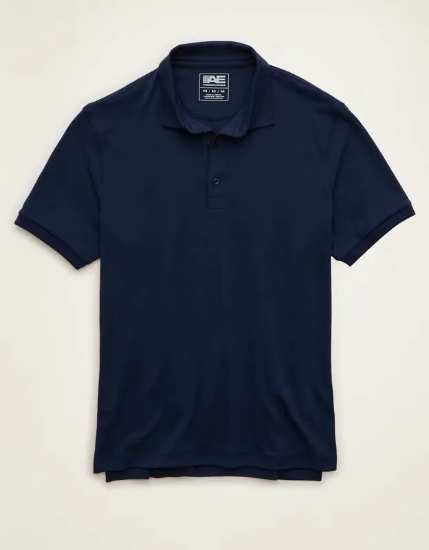 AE Standard Fit 24/7 Training Polo Shirt