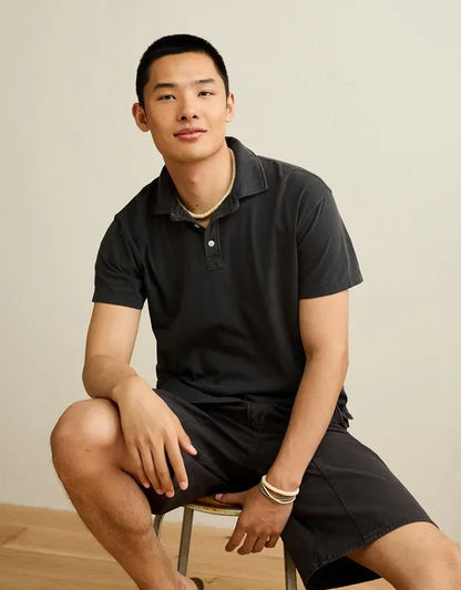 AE Shrunken Lived-In Polo Shirt