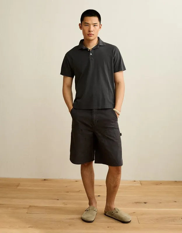 AE Shrunken Lived-In Polo Shirt