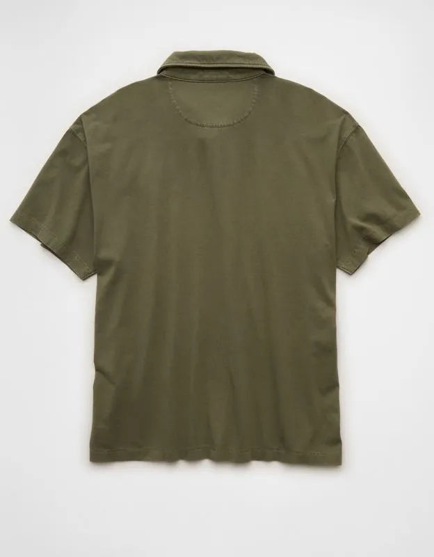 AE Shrunken Lived-In Polo Shirt