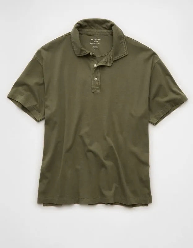 AE Shrunken Lived-In Polo Shirt