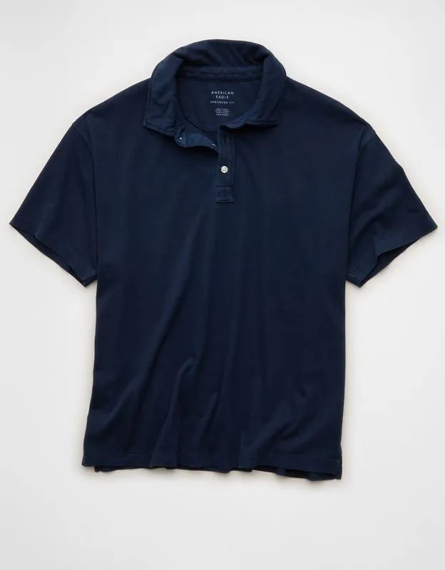 AE Shrunken Lived-In Polo Shirt