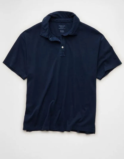 AE Shrunken Lived-In Polo Shirt