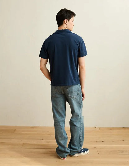 AE Shrunken Lived-In Polo Shirt