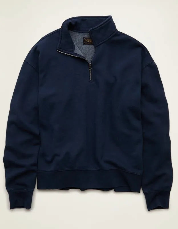 AE Laidback Luxe Quarter-Zip Sweatshirt
